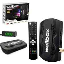 Wellbox 5000HD Uydu Alıcı Mini Full Hd Youtube Wifi Destekli