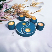 Tealight Mumluk Seti 9 Parça