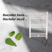 Hizmetterm Elektrikli Havlupan 50X70 Beyaz