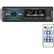 Premıo KAC38 Rgb 7 Renkli Çift Usb/sd/fm/aux/bluetooth Kumandalı Mekaniksiz Oto Teyp 4X55 Watt