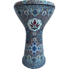 Donizetti Döküm Mısır Darbuka - İznik Çinisi Deseni - Gigbag Çanta