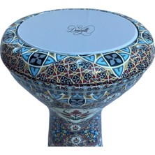 Donizetti Döküm Mısır Darbuka - İznik Çinisi Deseni - Gigbag Çanta