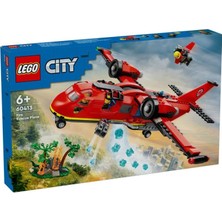 60413 Lego® City Itfaiye Kurtarma Uçağı 478 Parça +6 Yaş