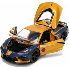 Nessiworld 1:242020CHEVROLETCORVETTESTINGRAYMODELARABAVEWOLVERINEFIGÜR