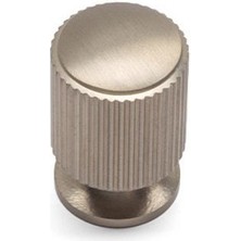 System 1464 Düğme Kulp Saten Renk 20 mm