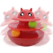 Mazsay Shaking Circular Turntable Cat And Dog Toy