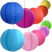 Parti Dekor Kağıt Fener Süs 20CM