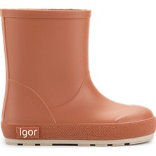 Igor W10294 Yogı Dk Kiremit Kız Çocuk Yağmur Çizmesi