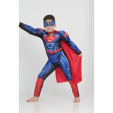 Kokoş Bebe Pelerinli Süperman Kostüm