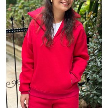 Lasorella Butik Kadın Kırımızı Eşofman Takımı