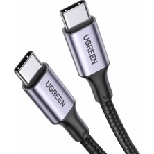 Ugreen Type-C To Type-C 100 W Hızlı Şarj ve Data Kablosu 1 Metre