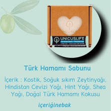 Unicuslife 2x 100 gr  Saf Doğal Türk Hamamı Sabunu Katkısız El Yapımı 100 gr