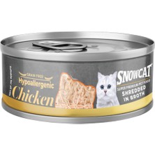 Snow Cat Süper Premium Tahılsız Kedi Konservesi 70 gr * 12 Adet