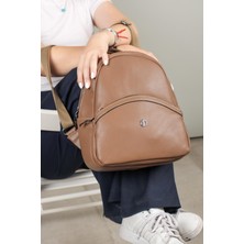 Birikon İki Gözlü Sırt Çantası VİZON