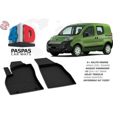 3K Store Fiat Fiorino Ön 2 Parça 4d Havuzlu Kauçuk Paspas 2008 ve Üstü