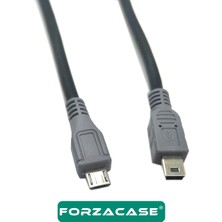 Forzacase Type-C To Micro USB Çevirici Kablo 20CM - FC743