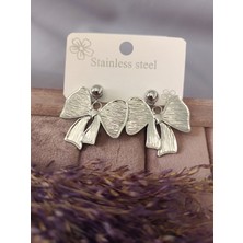 Lilly And Molly Jewelry Kurdele Çelik Küpe