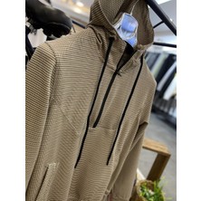 Nomarc Yarım Fermuarlı Kapşonlu Sweatshirt