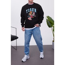 Nomarc Tiger Siyah Sweatshirt