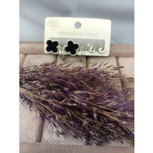 Lilly And Molly Jewelry Van Cleef 6 Lı Çelik Küpe
