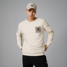 Ellesse Erkek Bej Sweatshirt EM232-BG