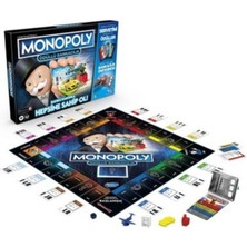 Monopoly Ödüllü Bankacılık Kutu Oyunu Elektronik Bankacılık Ünitesi ile 8 Yaş ve Üzeri İçin
