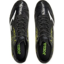 Joma Supercopa 2  Yarı Prof Black Lemon Fluor Fırm Ground Krampon