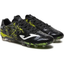 Joma Supercopa 2  Yarı Prof Black Lemon Fluor Fırm Ground Krampon