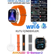 Watch Ultra HK10 Ultra 13 Wi-Fi Modelli Tiktok,oyun,gps Yapay Zeka Tüm Telefonlara Uyumludur