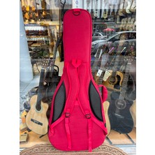 Lea Kırmızı Gitar Kılıfı Kalın Soft Case