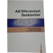 Adi Diferensiyel Denklemler