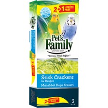 Pets Family Muhabbet Krakeri 2+1 x 3 Adet 12