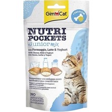 Gimcat Nutripockets Mix Yavru Kedi Ödülü 60 gr - Kotyora