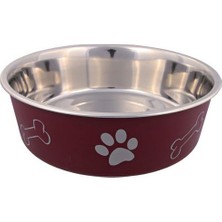 Trixie Köpek Paslanmaz Mama ve Su Kabı 0. 4l  14CM - Kotyora