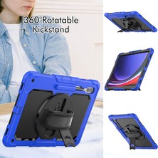 Seashell Digital Samsung Galaxy Tab S9 Ultra (SM X910 X916B X918U) Pc Silikon Kick Stand Pet Ekran Filmi Tablet Kılıfı (Yurt Dışından)