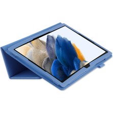 Seashell Digital Samsung Galaxy Tab A8 10.5 (2021 2022) Litchi Dokulu Otomatik Uyandırma uyku Pu Deri Koruyucu Tablet Kılıfı (Yurt Dışından)