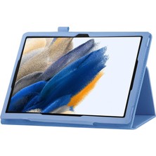 Seashell Digital Samsung Galaxy Tab A8 10.5 (2021 2022) Litchi Dokulu Otomatik Uyandırma uyku Pu Deri Koruyucu Tablet Kılıfı (Yurt Dışından)