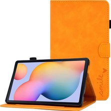 Seashell Digital Samsung Galaxy Tab S6 Lite (2024 2022 (2020) P610 Standlı Deri Haki Tablet Kılıfı (Yurt Dışından)