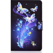 Seashell Digital Samsung Galaxy Tab S7 T870 S8 X700 X706 Desen Baskı Deri Koruyucu Çiçek Tablet Kılıfı (Yurt Dışından)