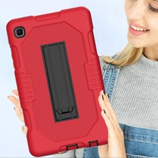 Seashell Digital Samsung Galaxy Tab A7 Lite 8.7 Inç T225 T220 (2021) Kontrast Pc Tpu Silikon Kick Stand Hibrit Tablet Kılıfı (Yurt Dışından)