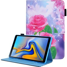 Seashell Digital Desen Baskı Kart Tutucu Samsung Galaxy Tab A8 10.5 (2021) SM X200 X205 A8 10.5 (2022) ROSE Tablet Kılıfı (Yurt Dışından)