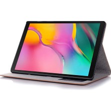 Seashell Digital Çapraz Doku Deri Cüzdan Akıllı Samsung Galaxy Tab S6 Lite (2020) P610 P615 (2022 2024) Tablet Kılıfı (Yurt Dışından)