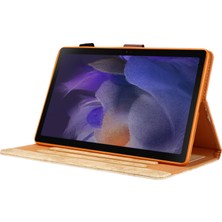 Seashell Digital Kumaş Doku Standı Pu Deri Samsung Galaxy Tab A8 10.5 (2021) SM X200 X205 A8 10.5 (2022) Tablet Kılıfı (Yurt Dışından)