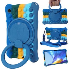 Seashell Digital Samsung Galaxy Tab A9 Pop Kacık Fidget Tablet Kılıfı (Yurt Dışından)