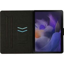 Seashell Digital Samsung Galaxy Tab A9 Pu Deri Standlı Desen Baskı Tablet Kılıfı (Yurt Dışından)