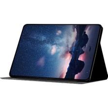 Seashell Digital Samsung Galaxy Tab A9 Pu Deri Standlı Desen Baskı Tablet Kılıfı (Yurt Dışından)