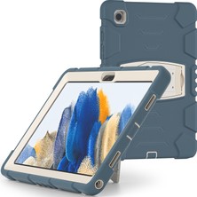 Seashell Digital Samsung Galaxy Tab A8 10.5 (2021 2022) X200 205 Kick Stand Pc Silikon Hibrit Çizilmez Peygamber Çiçeği Tablet Kılıfı (Yurt Dışından)