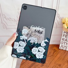 Seashell Digital Samsung Galaxy Tab S6 Lite (2024 2022 (2020) P610 P615 Pc Tpu Beyaz Tablet Kılıfı (Yurt Dışından)