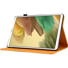 Seashell Digital Samsung Galaxy Tab A7 Lite 8 7 Inç Koruyucu Düşme Önleyici Otomatik Uyandırma uyku Folyosu Çevirin Baskılı Kart Yuvaları stand Haki Tablet Kılıfı (Yurt Dışından)