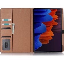 Seashell Digital Samsung Galaxy Tab S8 12 4 Inç Folio Stand kart Yuvaları Çizilmeye Dayanıklı Otomatik Uyandırma uyku Desteği Tablet Kılıfı (Yurt Dışından)